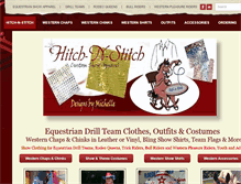 Tablet Screenshot of hitch-n-stitch.com